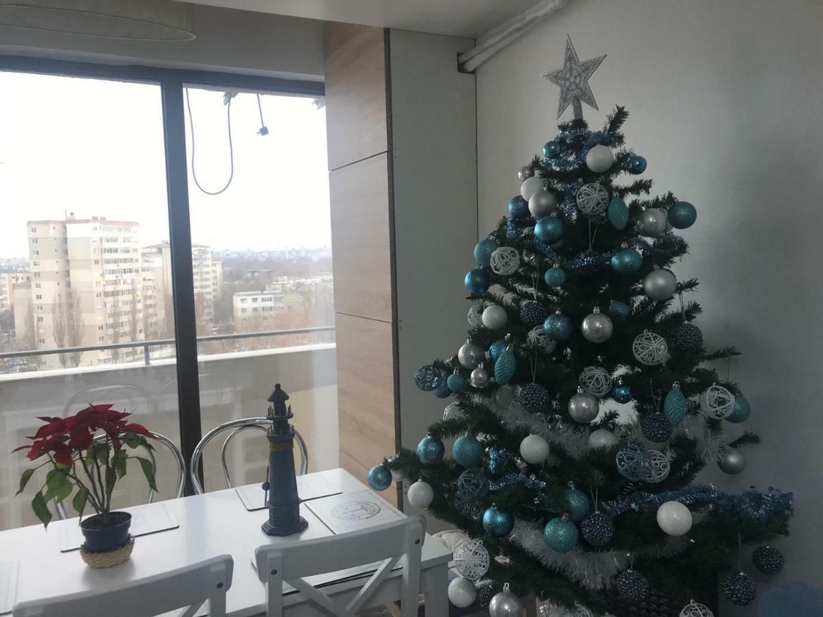 Ferienwohnung Luxury Sea View - Marine Deko Constanţa Exterior foto
